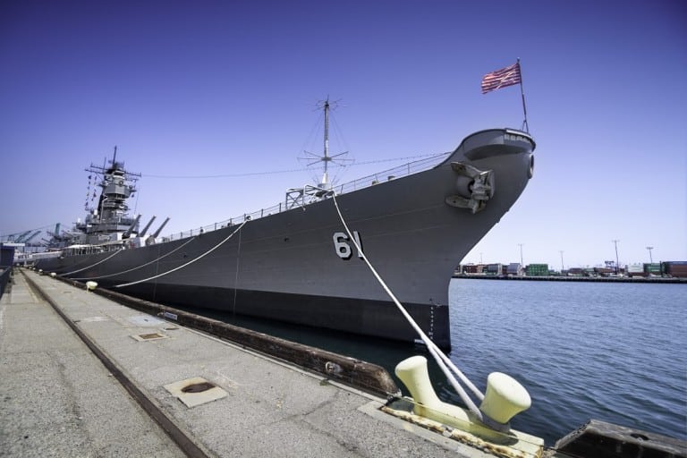 USS Iowa Tour