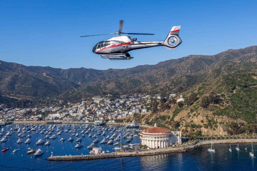 Helicopter Tour Over Catalina Island